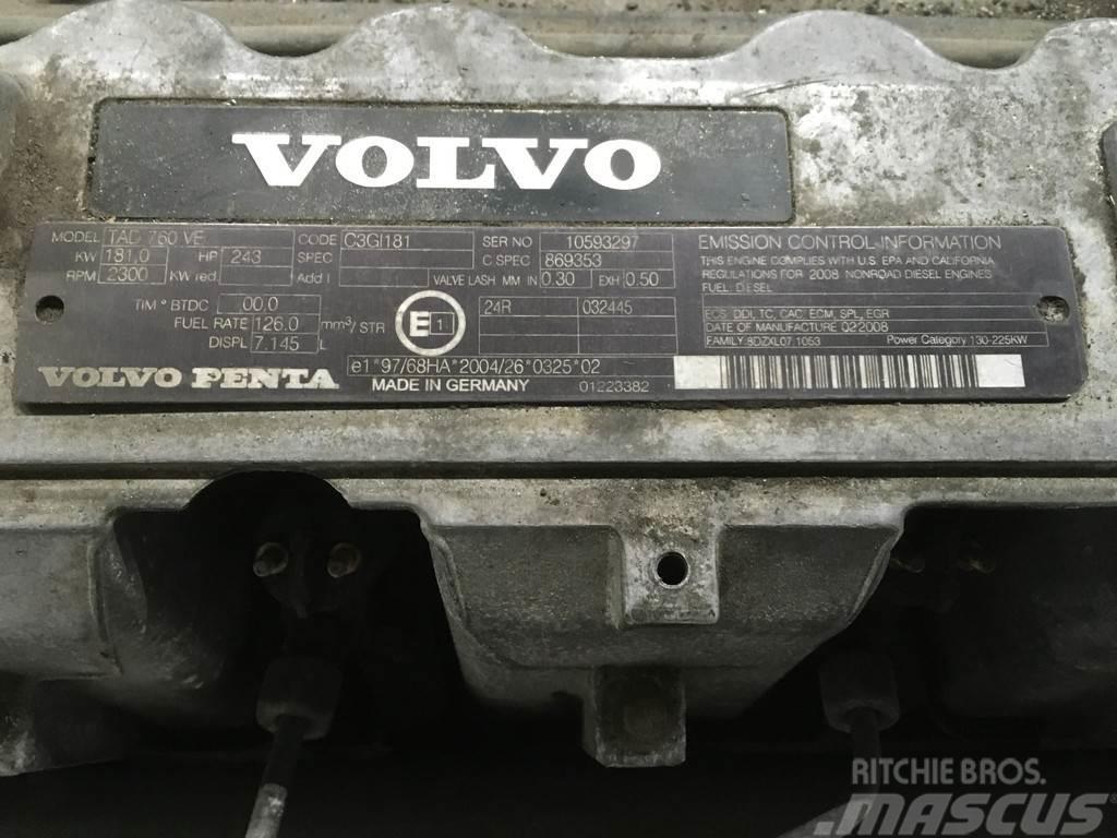 Volvo TAD760VE FOR PARTS Motorer
