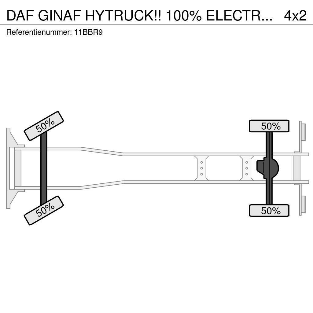 DAF GINAF HYTRUCK!! 100% ELECTRIC!! ZERO EMISSION!!!68 Fast kasse