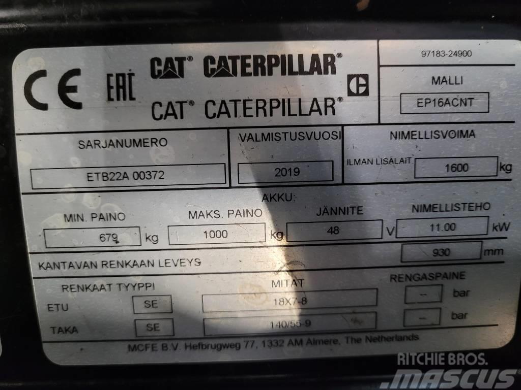 CAT EP16ACNT El gaffeltrucks