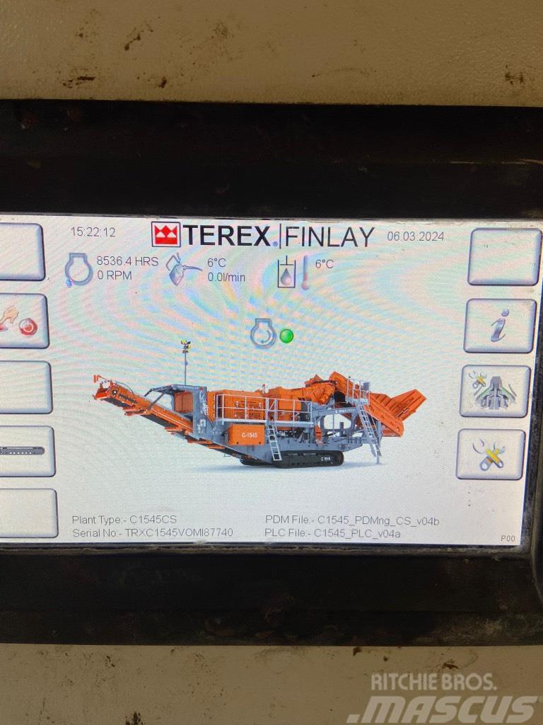 Terex Finlay C1545 Mobile knusere