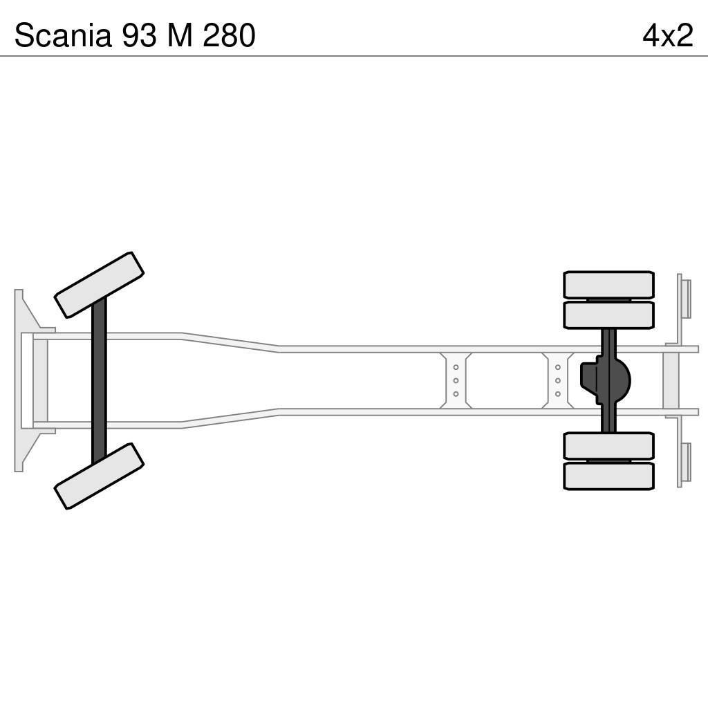 Scania 93 M 280 Skip loader