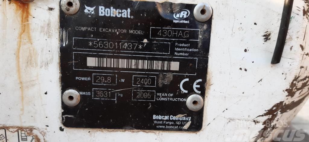 Bobcat 430 HAG Minigravemaskiner
