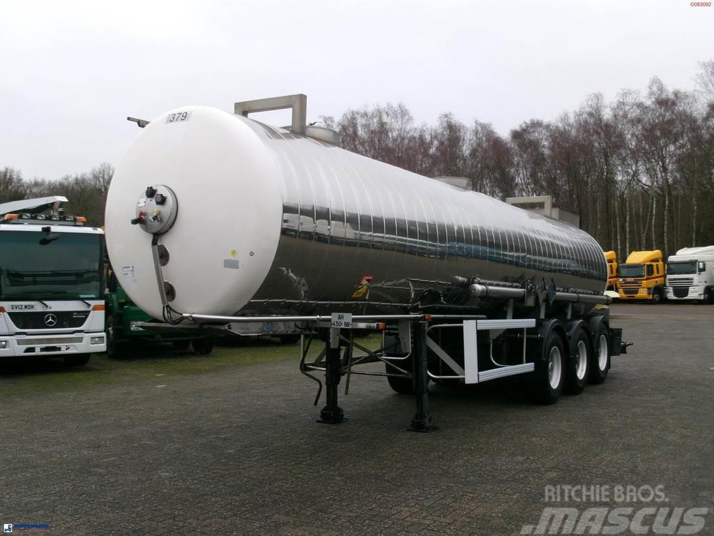 Maisonneuve Chemical tank inox 22.3 m3 / 1 comp Semi-trailer med Tank