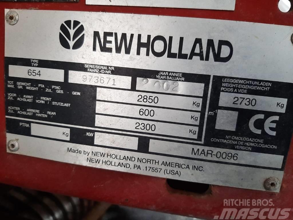 New Holland 658 Rundballe-pressere