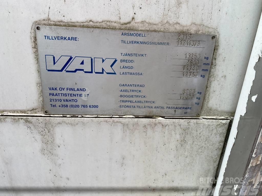 VAK Transportskåp Serie 11211373 Opbevaringscontainere