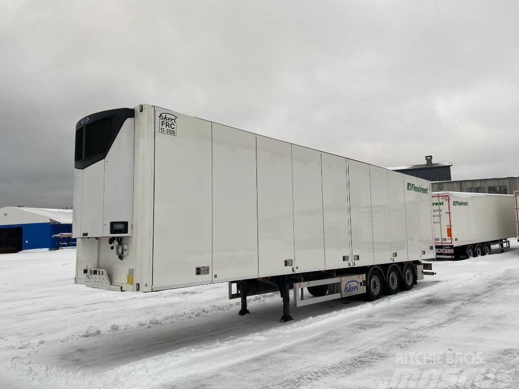 Ekeri vuokrattavana Korkea 2-taso FRC ppv, DKY-735 Semi-trailer med Kølefunktion