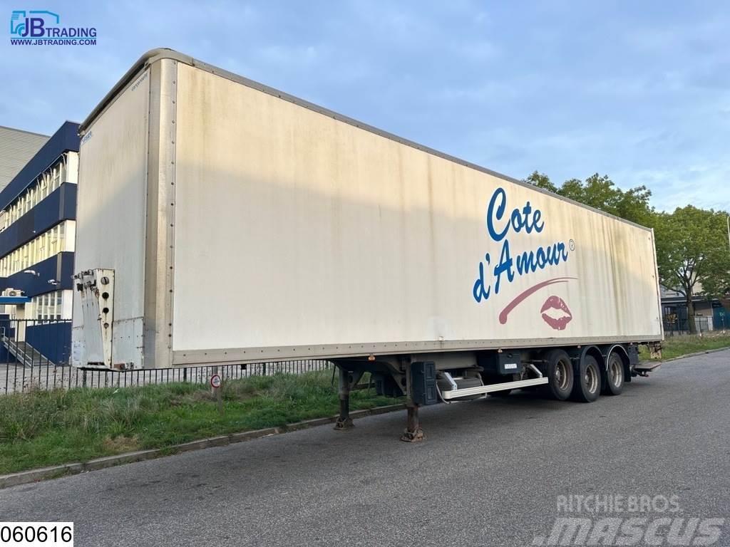 Asca gesloten bak Semi-trailer med fast kasse