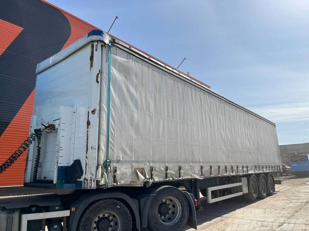 Sommer SP 240 CU BOX L=13595 mm Semi-trailer med Gardinsider