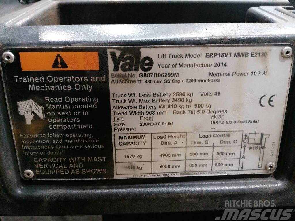 Yale ERP18VT El gaffeltrucks