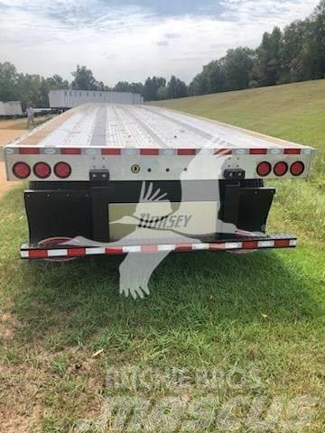 Dorsey (QTY: 2) 53' COMBO FLATBED W/ REAR AXLE SLIDE Semi-trailer med lad/flatbed