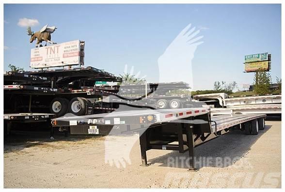 Fontaine 53x102 combo drop deck CA legal rear axle slide! Semi-trailer blokvogn