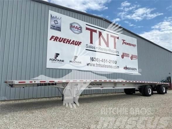 Fontaine (QTY: 25) 53 X 102 REVOLUTION ALL ALUMINUM FLATBE Semi-trailer med lad/flatbed