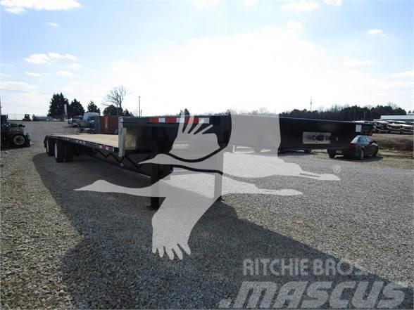 Transcraft (NOW WABASH) [QTY:10] 53' STEEL DROP W/ BEAVERTAIL Semi-trailer blokvogn