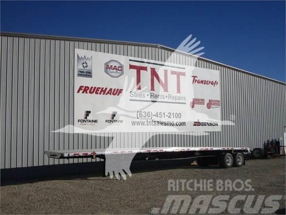 Transcraft (QTY. 9) 48X102 EAGLE II COMBO FLATBED Semi-trailer med lad/flatbed