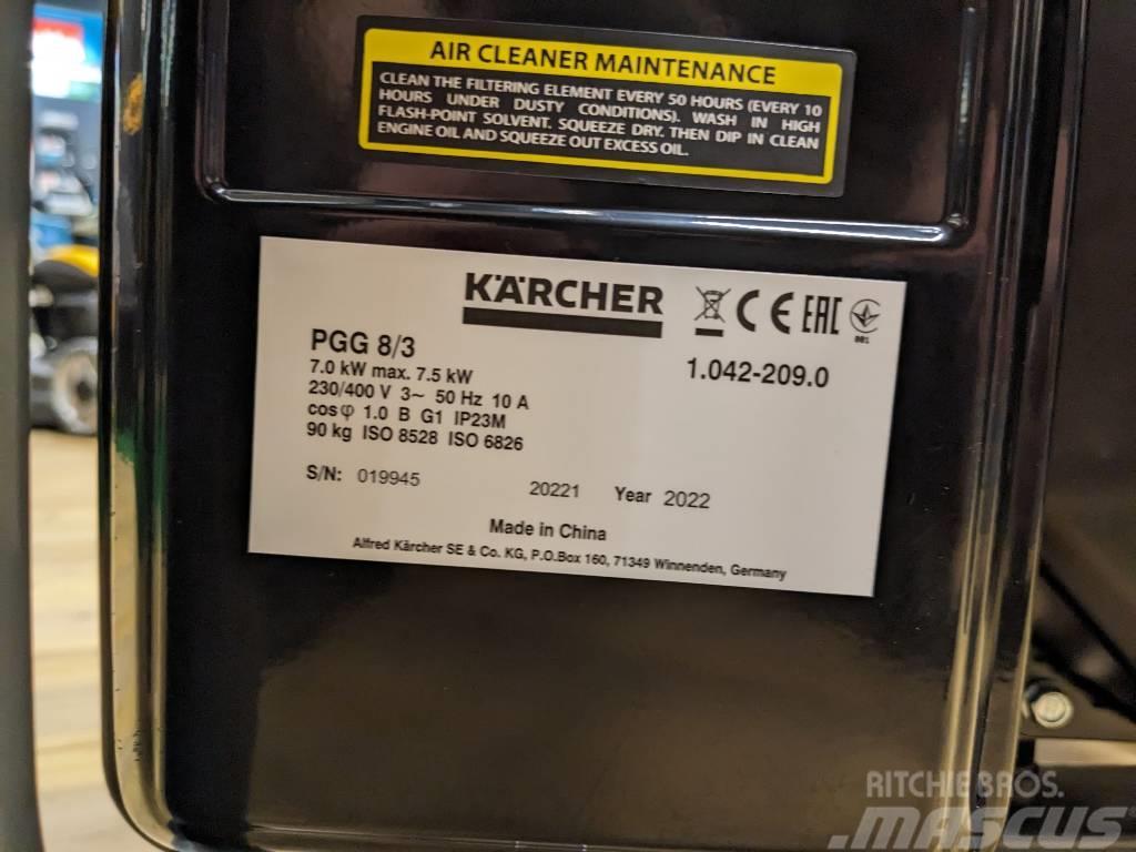 Kärcher PGG 8/3 Generator Stromerzeuger Benzingeneratorer