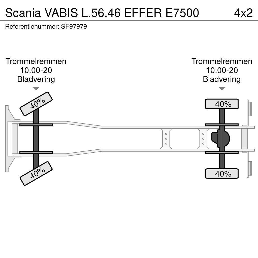 Scania VABIS L.56.46 EFFER E7500 Andre lastbiler