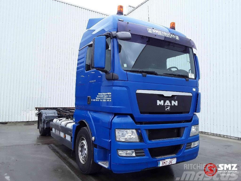 MAN TGX 18.440 xlx Lastbiler med containerramme / veksellad