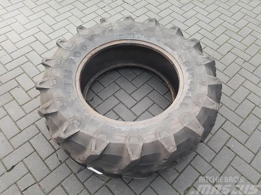 Pirelli 420/70R28-Tire/Reifen/Band Dæk, hjul og fælge