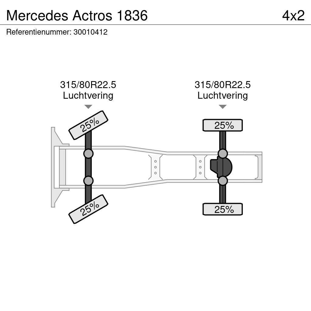 Mercedes-Benz Actros 1836 Trækkere