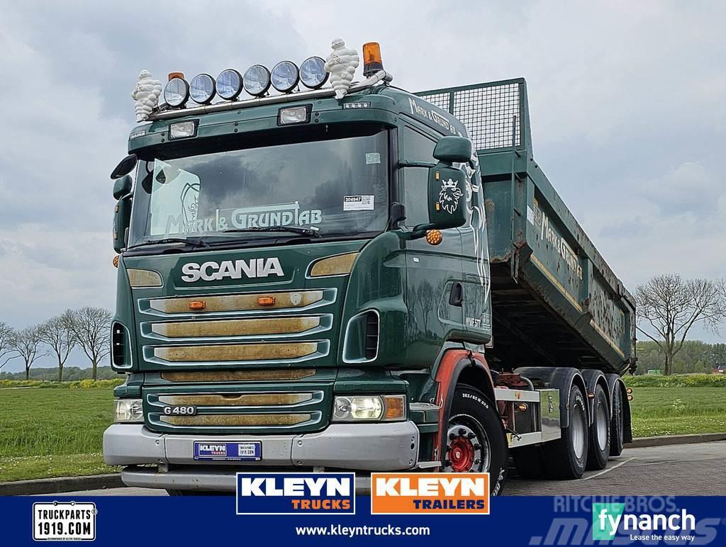 Scania G480 8x4*4 hsa Lastbiler med tip