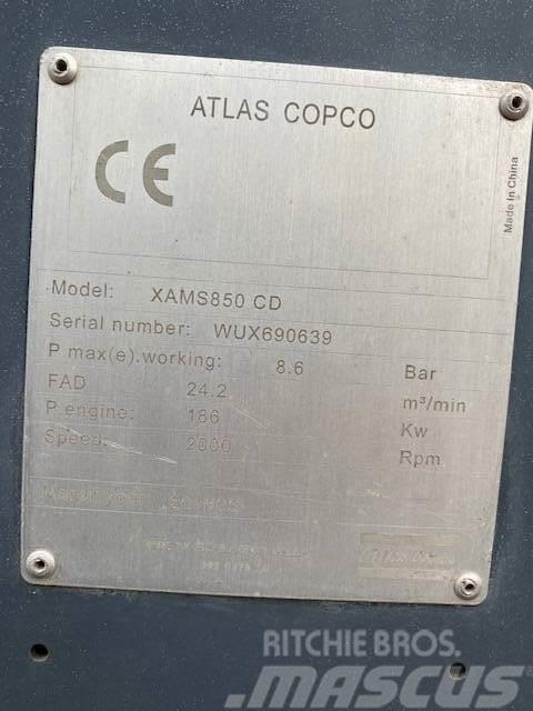 Atlas Copco XAMS 850 CD 7 Kompressorer