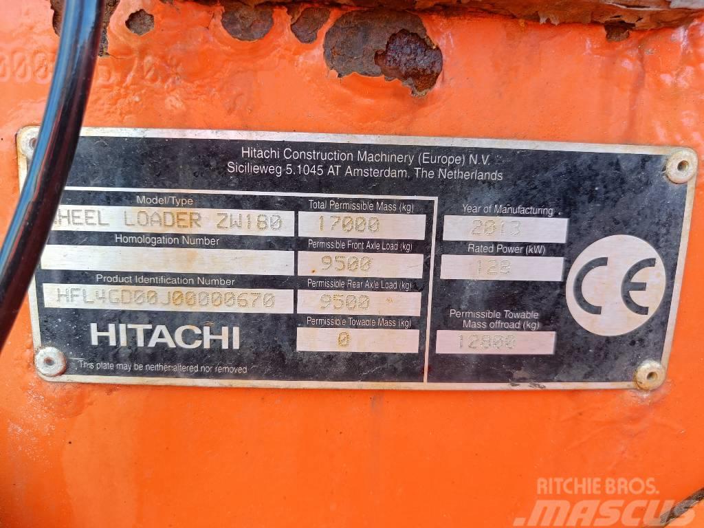 Hitachi ZW 180 Læssemaskiner på hjul