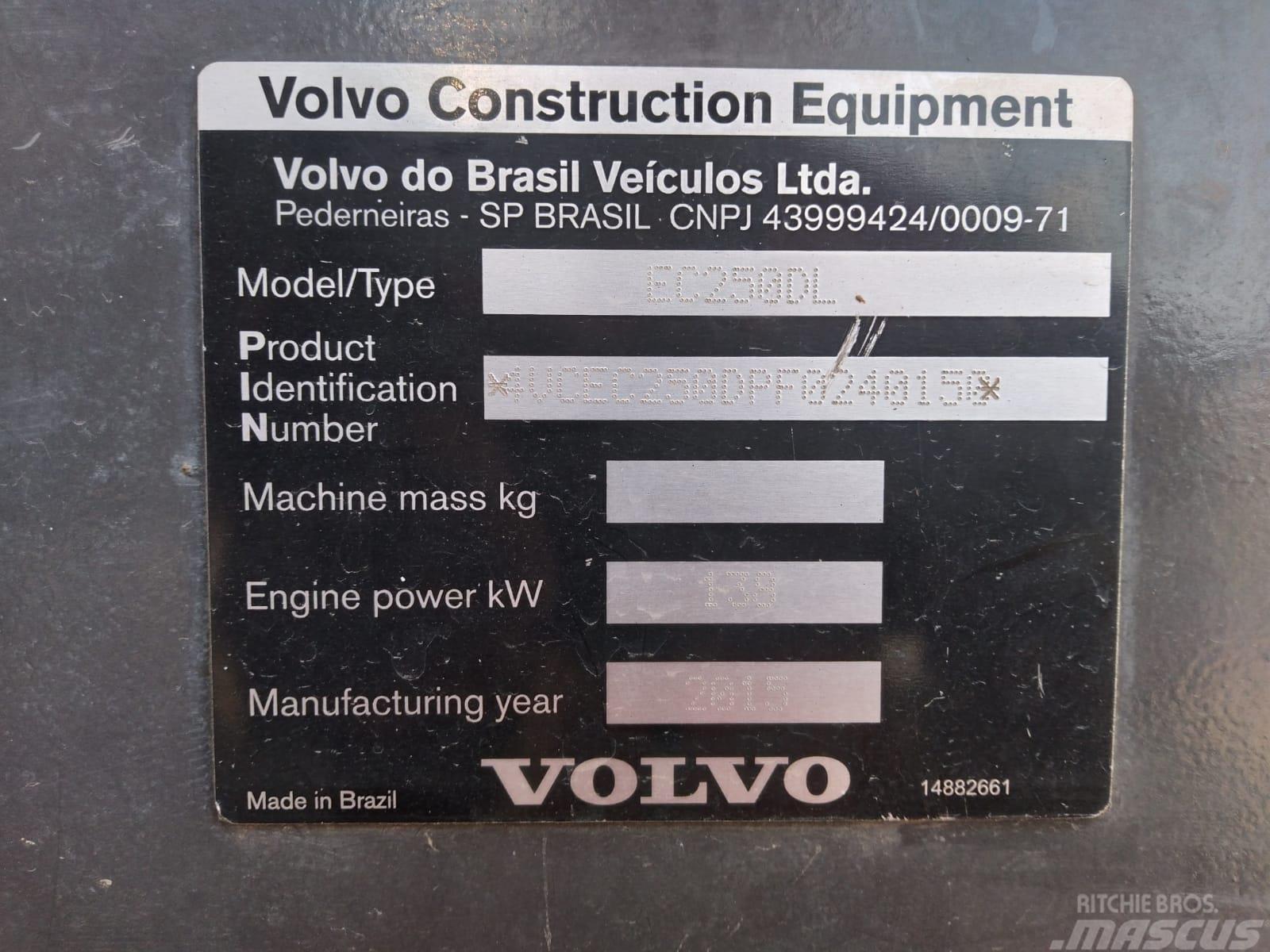 Volvo EC 250 D L Gravemaskiner på larvebånd