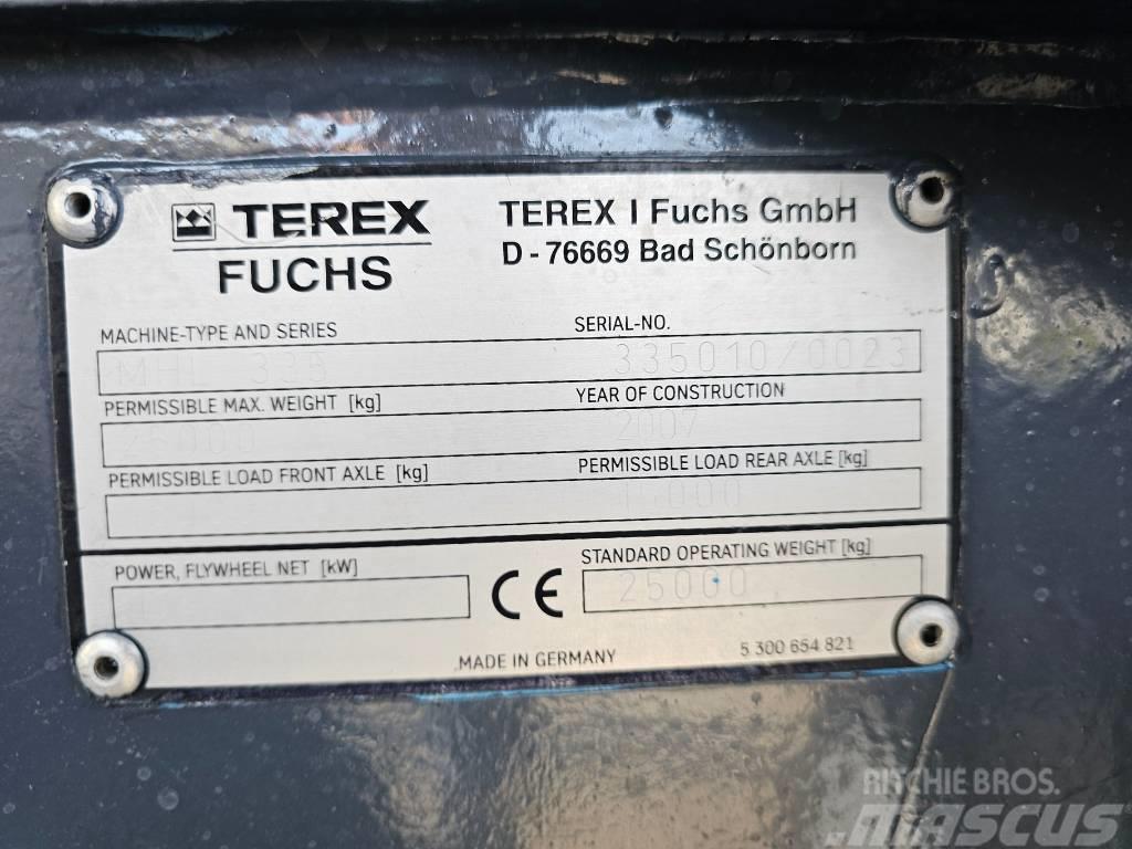 Fuchs MHL 335 Material Handler Nedbrydningsmaskiner