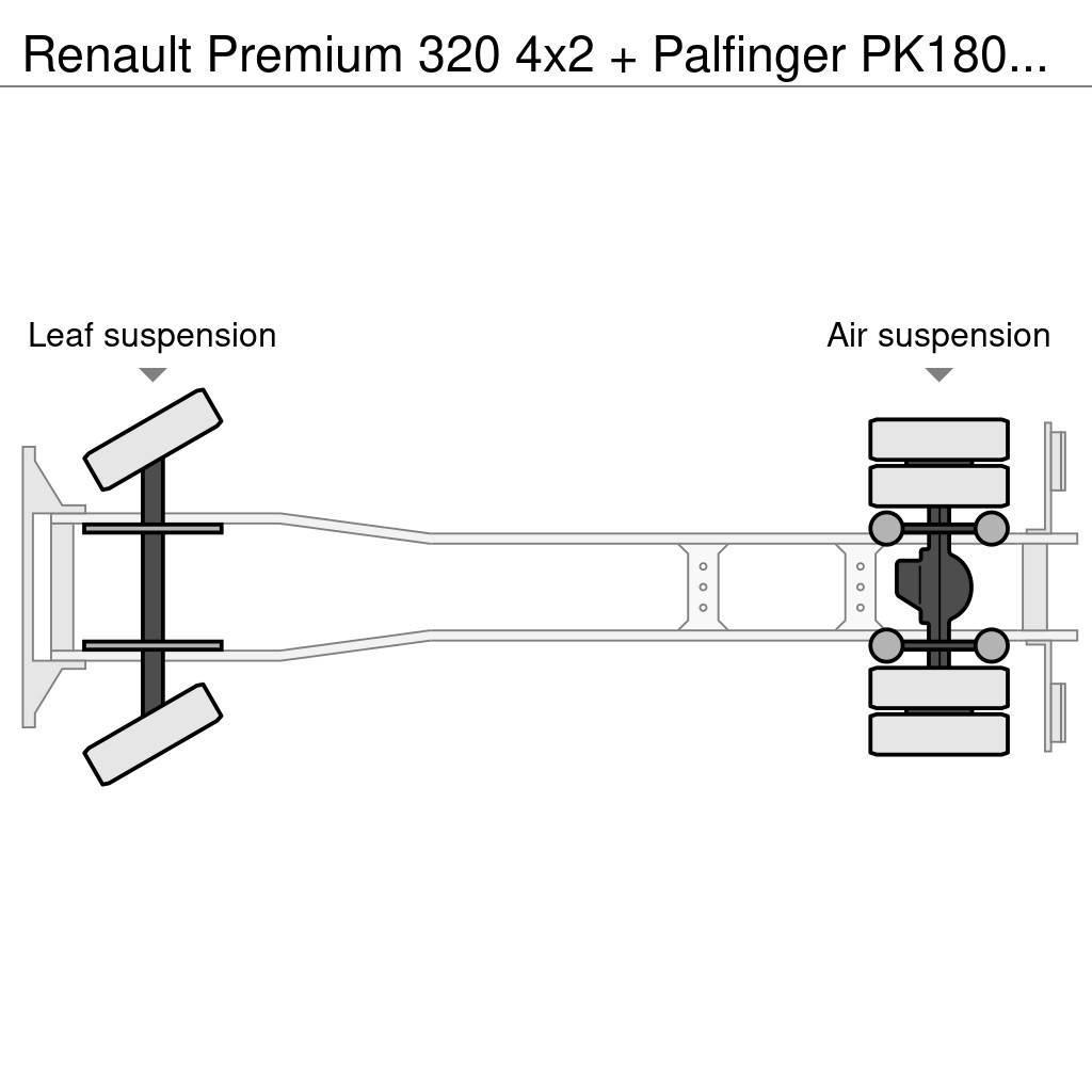 Renault Premium 320 4x2 + Palfinger PK18002-EH C (Year 201 Kroghejs