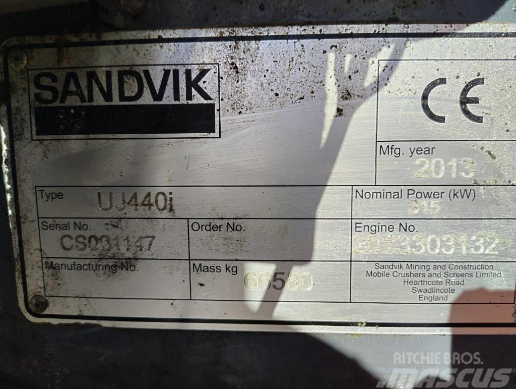 Sandvik UJ 440 i Knusere - anlæg