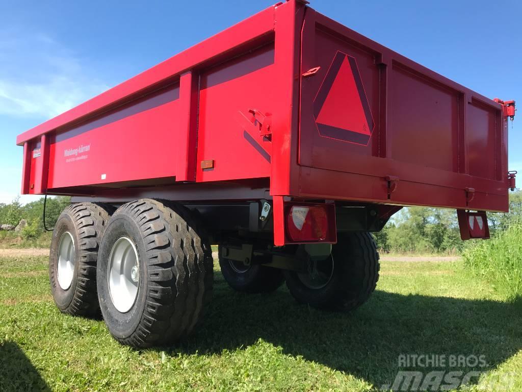Waldung 7 ton för hjulgrävare Dump-trailere