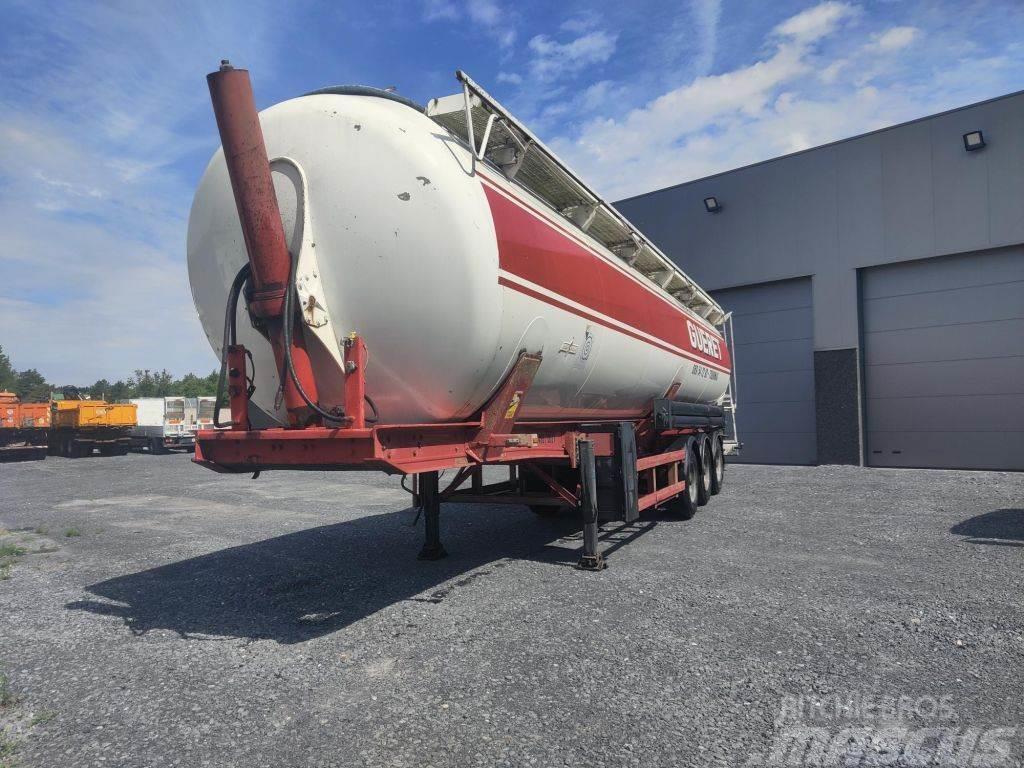 Spitzer 63 M³ - 3 AXLES BPW Semi-trailer med Tank