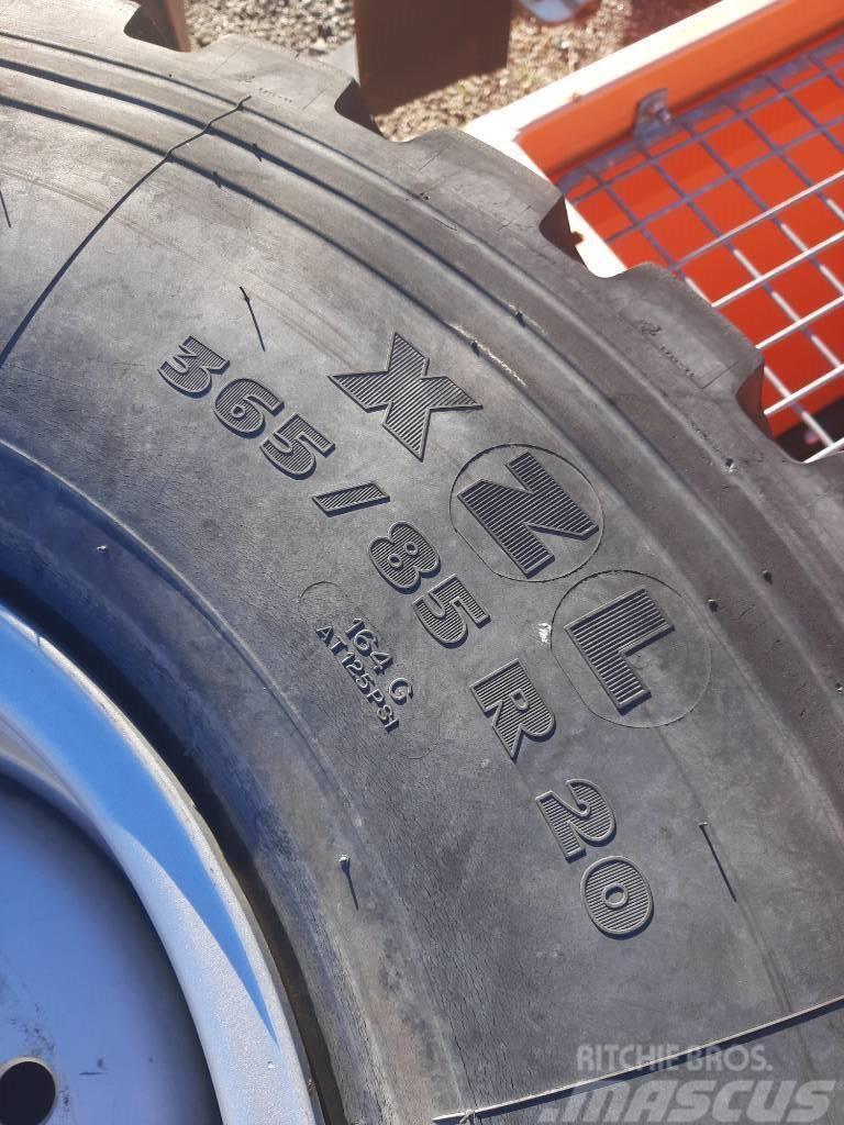 Michelin XZL Hjul, Dæk og Fælge