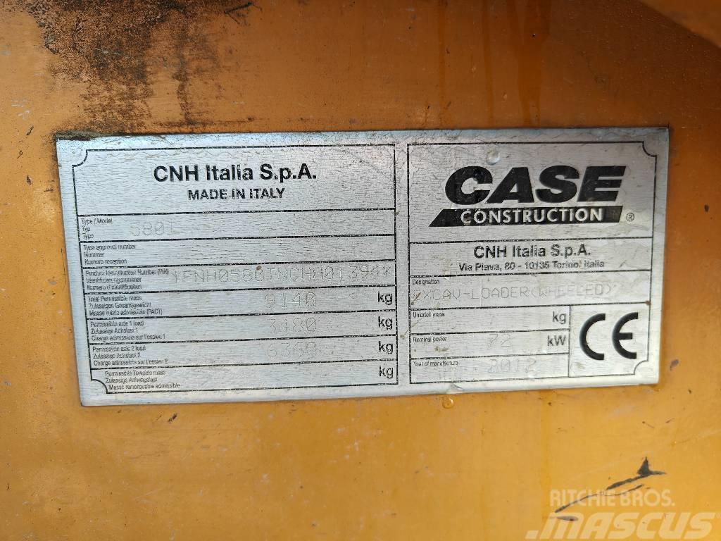 CASE 580 T Rendegravere