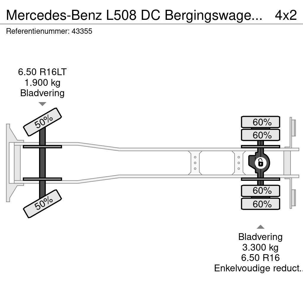 Mercedes-Benz L508 DC Bergingswagen Just 135.534 km! Bjærgningskøretøjer