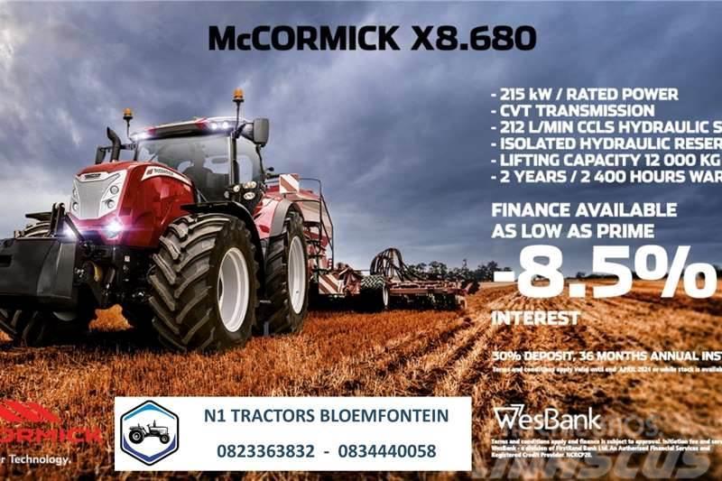 McCormick PROMO - McCormick X8.680 (215kW) Traktorer
