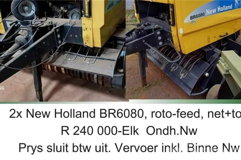 New Holland BR6080 - roto feed - net and twine Andre lastbiler