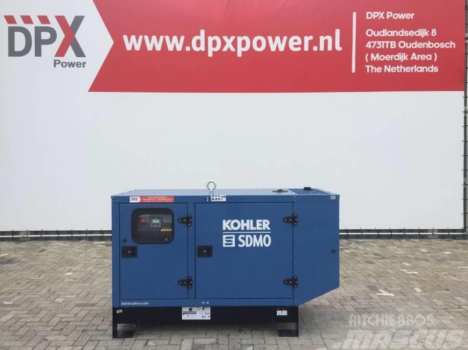 Sdmo J22 - 22 kVA Generator - DPX-17100 Dieselgeneratorer