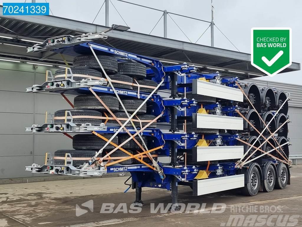Schmitz Cargobull SCB*S3D NEW Multi'45 ft Semi-trailer med containerramme