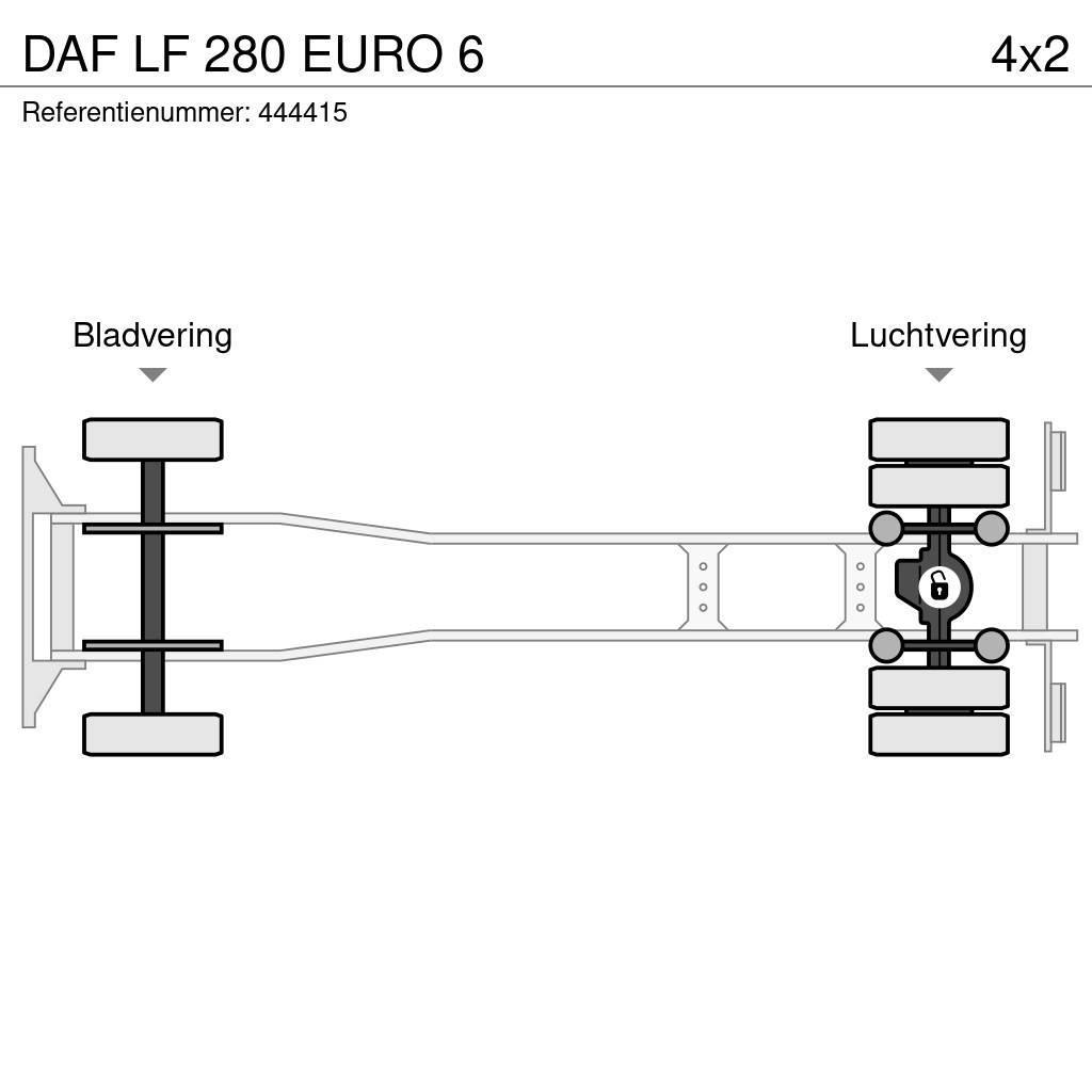 DAF LF 280 EURO 6 Lastbil - Gardin