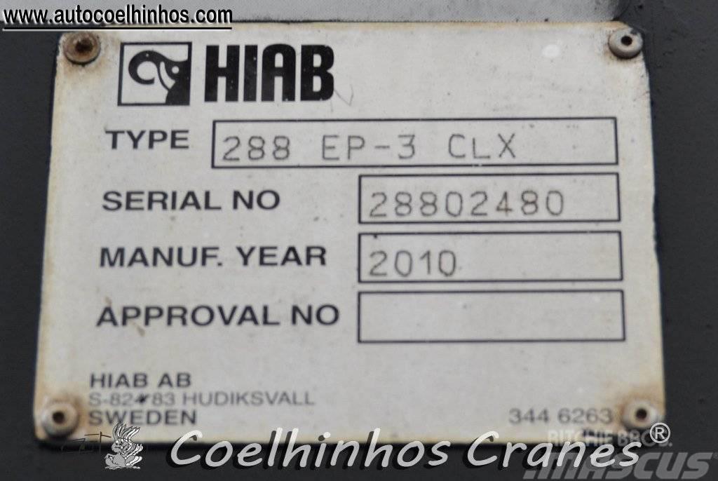 Hiab 288 XS / EP 3-CLX Lastbilmonterede kraner