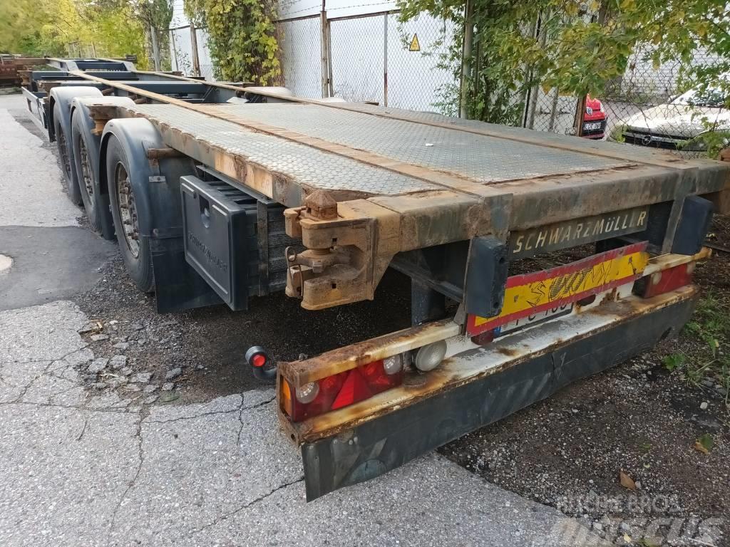 Schmitz Cargobull Semi-trailer med containerramme