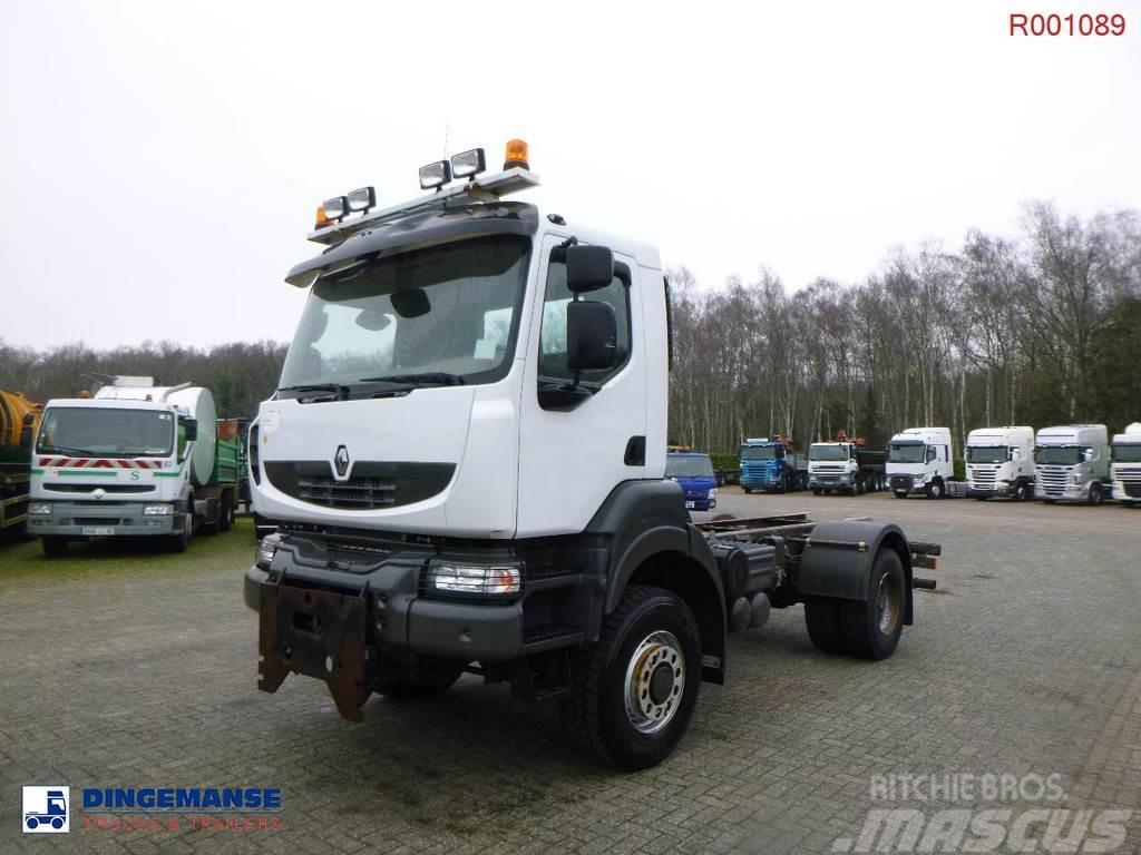 Renault Kerax 380 DXI 4x4 Euro 5 chassis + PTO Chassis
