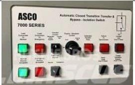 Asco ATS 3000 Amp Series 7000 Dieselgeneratorer