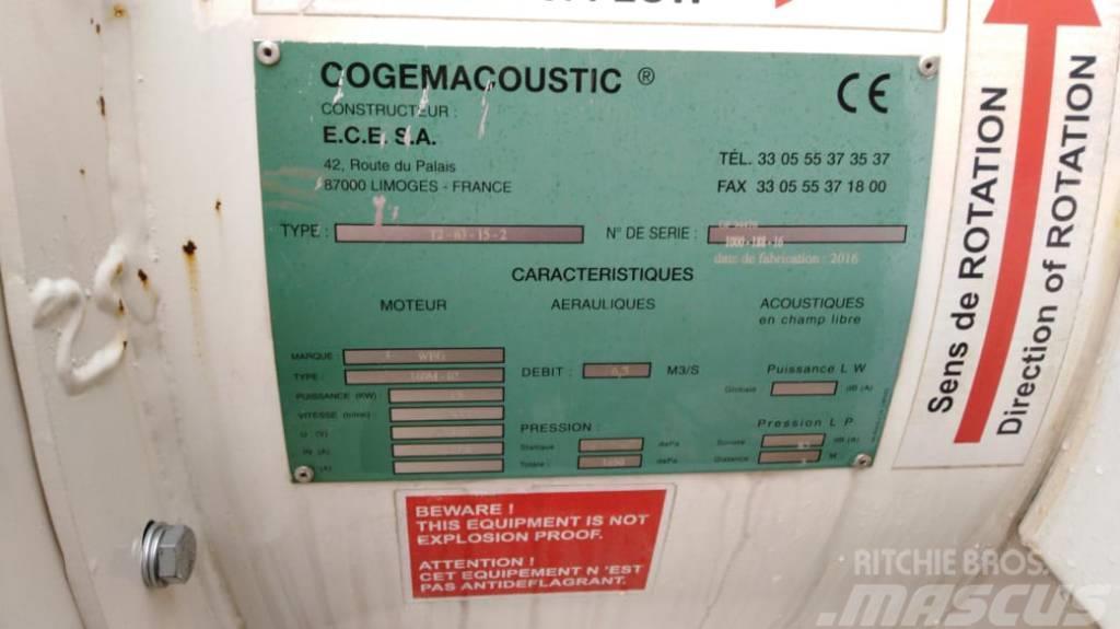  COGEMACOUSTIC T2-63.15 tunnel ventilator Andet undergrundsudstyr