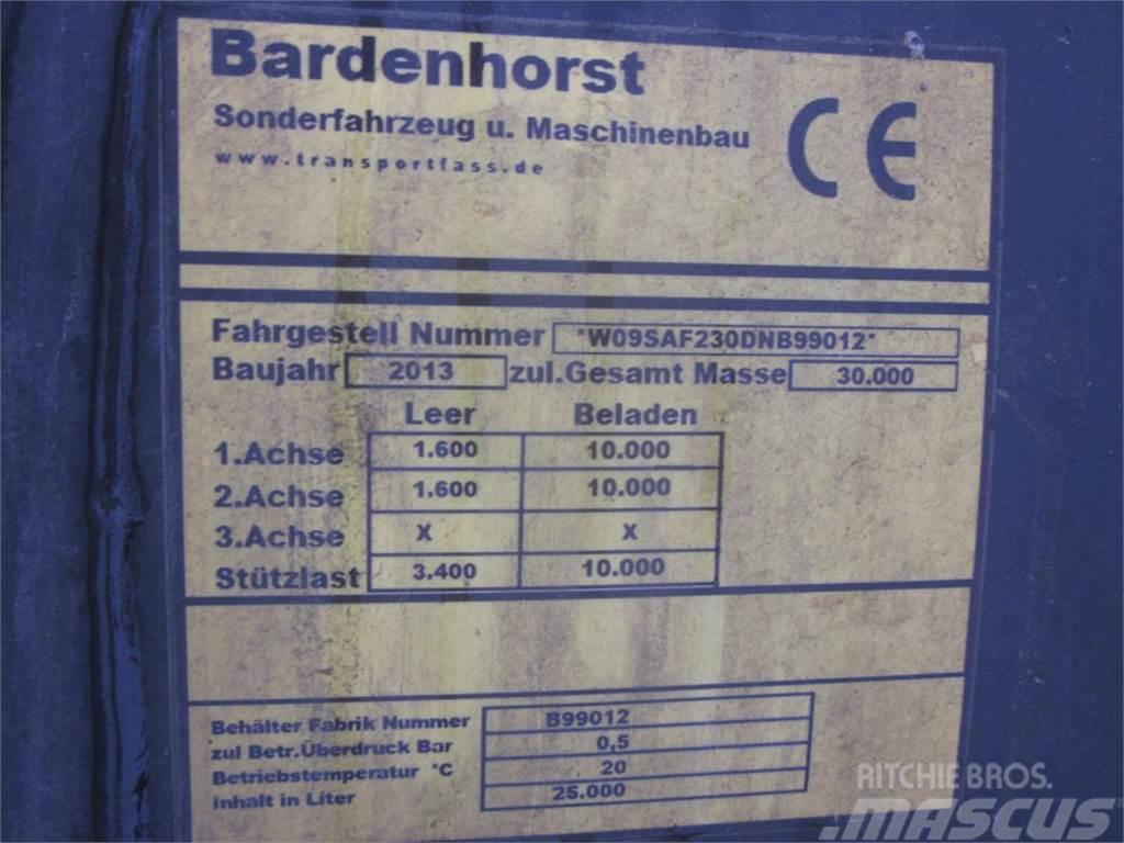  Bardenhorst 25000, 25 cbm, Tanksattelauflieger, Zu Gyllevogne/Slamsugere