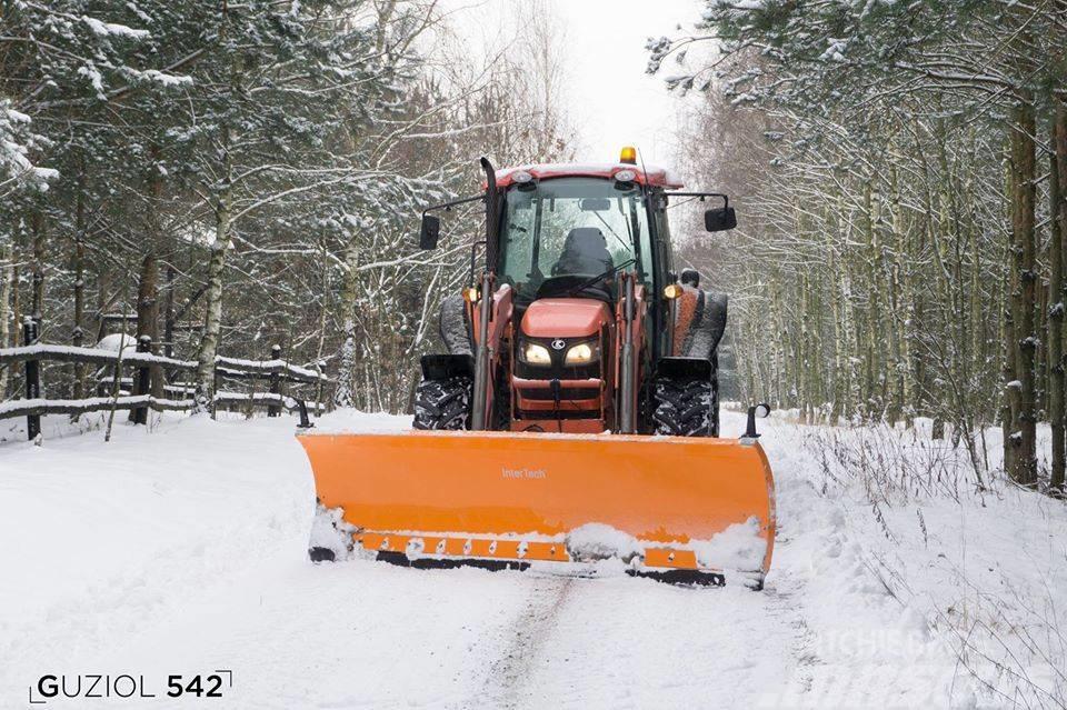 Inter-Tech Pług śnieżny PSSH-04 2,6 3,0 Snow Plow Schneepflug Sneskovle og -plove