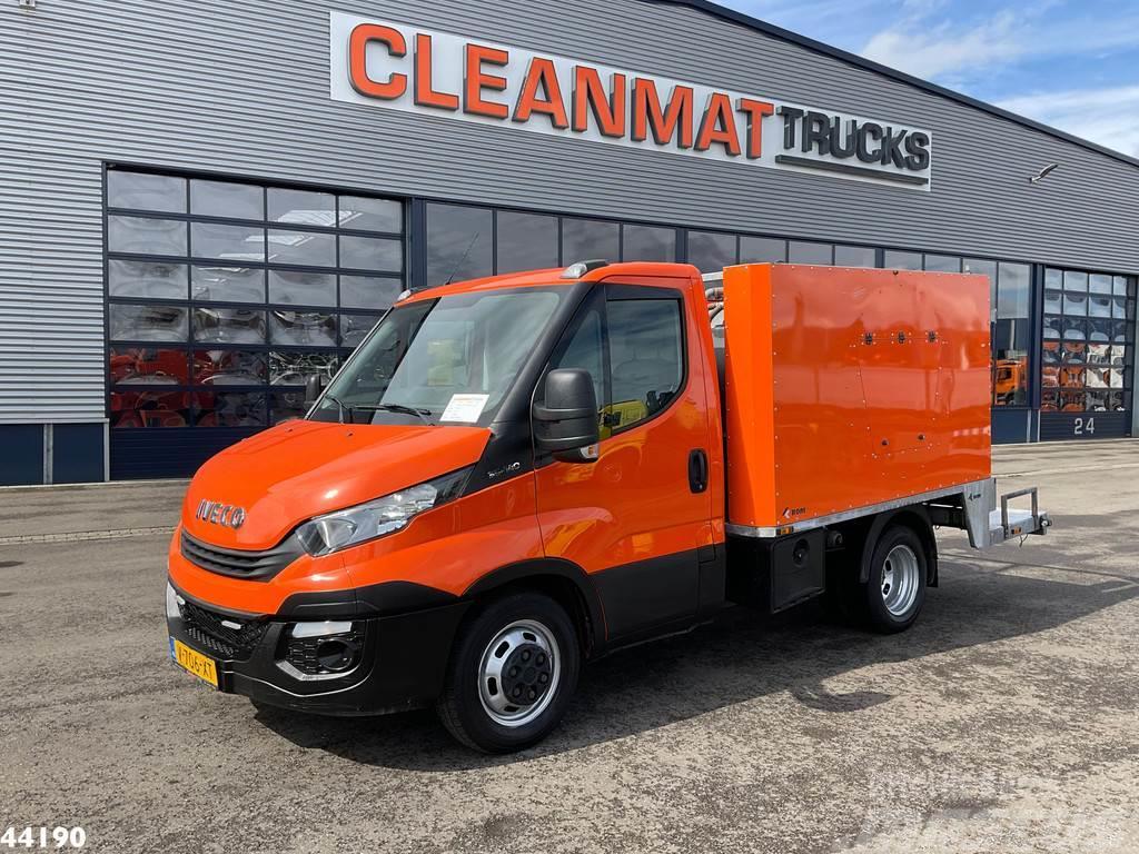 Iveco Daily 35C14 Euro 6 ROM Toilet servicewagen Slamsuger
