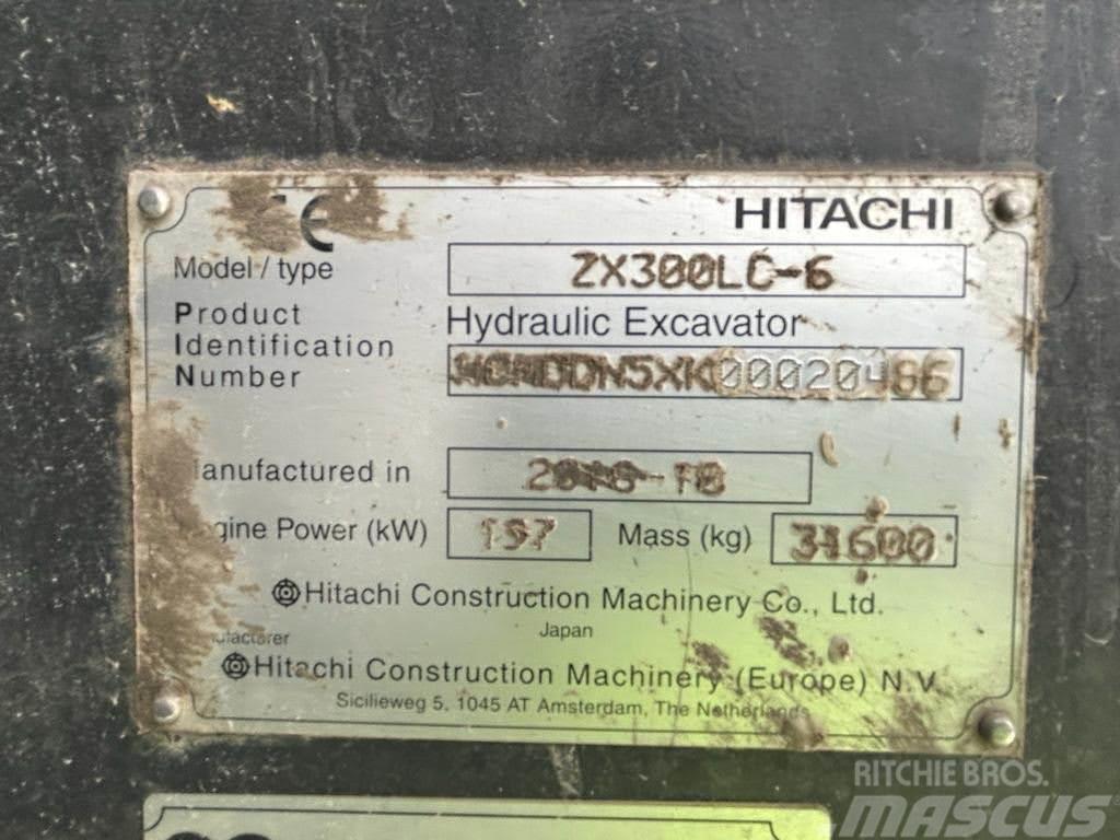 Hitachi ZX 300 LC-6 Gravemaskiner på larvebånd