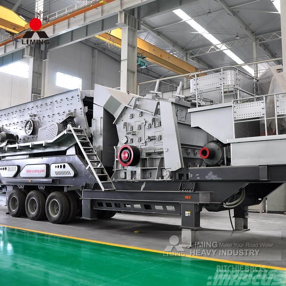 Liming KF1214 Mobile Impact Crusher With Screen Mobile knusere